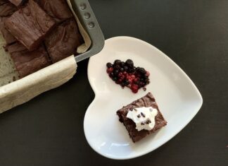 Vláčne čokoládové brownies na veľký plech, 1-tka medzi receptami